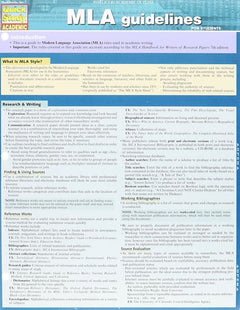 MLA GUIDELINES